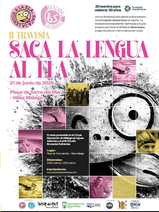 II Travesía Brazadas Solidarias & Saca la lengua a la ELA